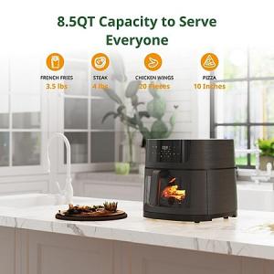 Flexispot 8.5-QT 8-in-1 Air Fryer with Panoramic View - $39 + Free Shipping