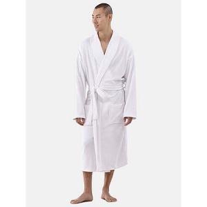 George Men’s Cotton Terry Plush Shawl Collar Robe (Arctic White) – Only $8.17 + Free Shipping with Walmart+ or on $35+