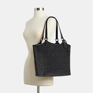 Save on Coach: Women’s Charcoal Black Tote Bag $79.99 Shipped Free