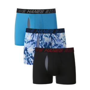Hanes Men's X-Temp Total Support Pouch Boxer Briefs (Various Colors, S-3XL) - $9.98 + Free Shipping with Walmart+ or on Orders $35+