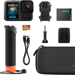 $299.99: GoPro HERO13 Black Accessory Bundle at Amazon
