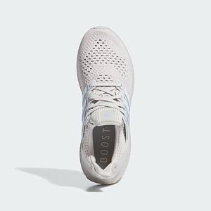 adidas Women's Ultraboost 1.0 Shoes (Grey One/Cloud White/Glow Blue) - Shop Now