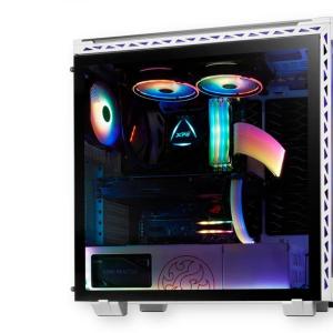 XPG Battlecruiser ATX Mid Tower Case w/ 4x 120mm ARGB Fans (White) $56.22 + Free Shipping