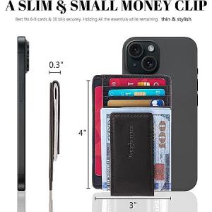 Toughergun RFID Minimalist Slim Wallet for Men