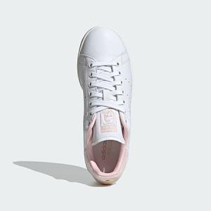 adidas Women's Stan Smith Shoes (Cloud White/Sandy Pink) - $25 + Free Shipping