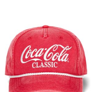 Coca Cola Classic Men's Snapback Sport Hat, Red $4.32