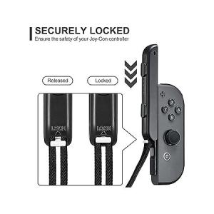 4-Pack Wrist Strap for Joycon Controller (Black/White) - $12.99 + Free Shipping w/ Prime