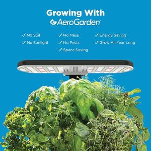 AeroGarden Harvest 2.0 Indoor Hydroponic System with LED - Grow Fresh Herbs & Vegetables at Home