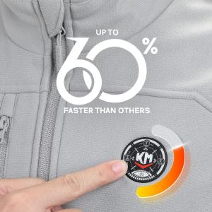 Kemimoto Mercerized Velvet Heated Vest w/ 10000mAh Battery Pack (Sizes: M-2XL) $36 + Free Shipping