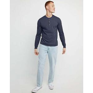 Hanes Originals Men’s Ringspun Cotton Three Button Long Sleeve Henley Shirt – 3 Colors, Only $9.83 + Free Shipping with Walmart+ or Orders Over $35