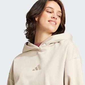 adidas Women's All Szn Fleece Loose Hoodie (Alumina) - Only $18 + Free Shipping