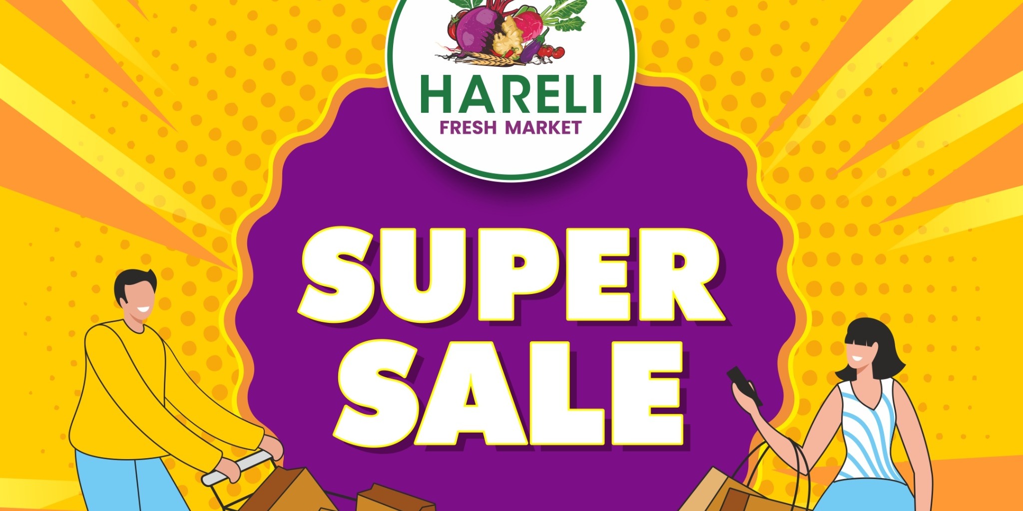 Hareli Fresh Market – Limited-Time Super Sale on Daily Essentials