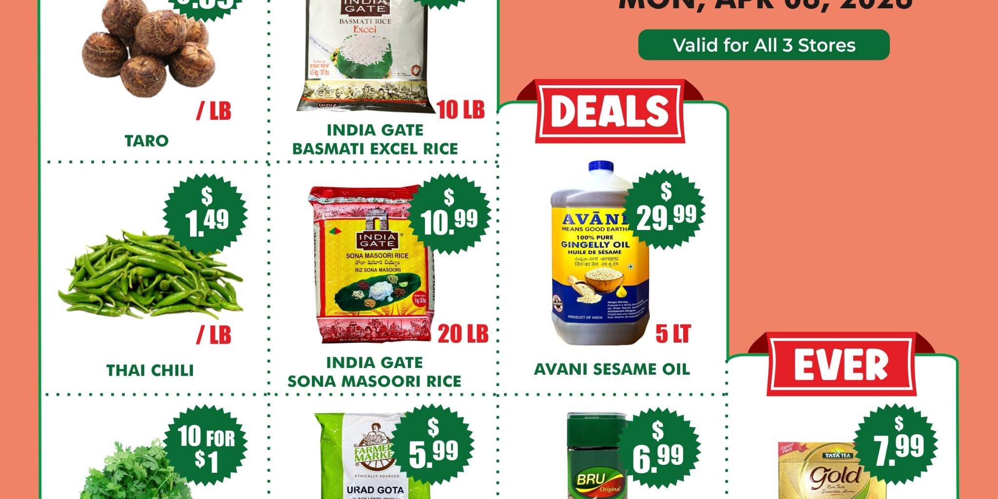 Hareli Fresh Market Super Sale on Groceries, Spices, and More