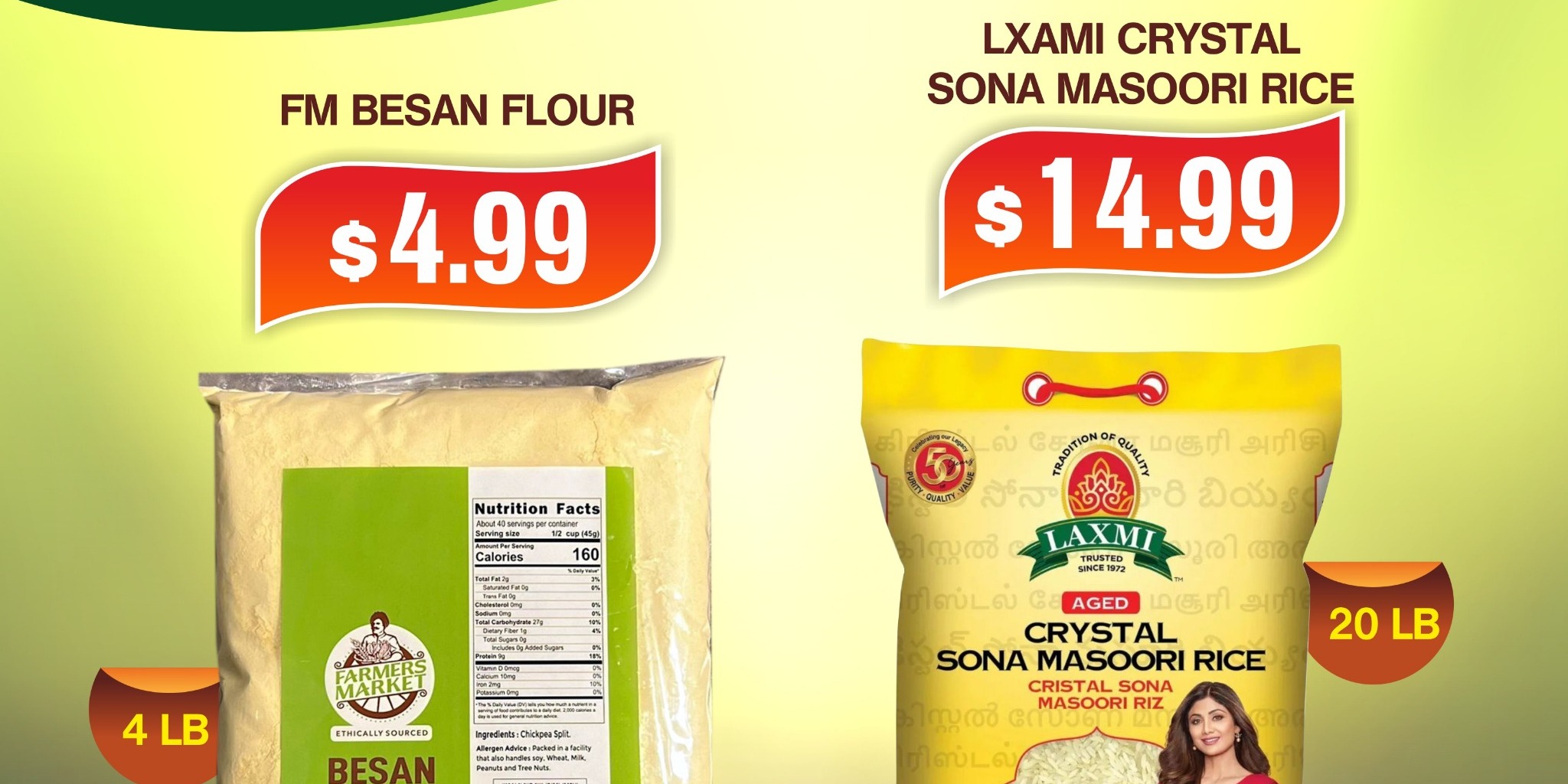Hareli Fresh Market – Limited-Time Super Deals on Rice & Flour TX