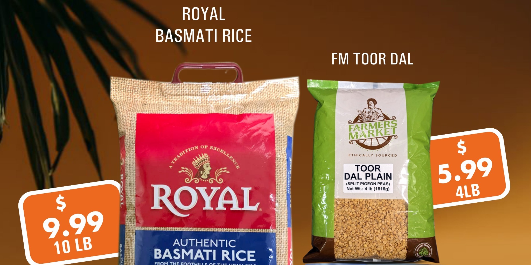 Hareli Fresh Market  Royal Basmati Rice & Toor Dal Deals