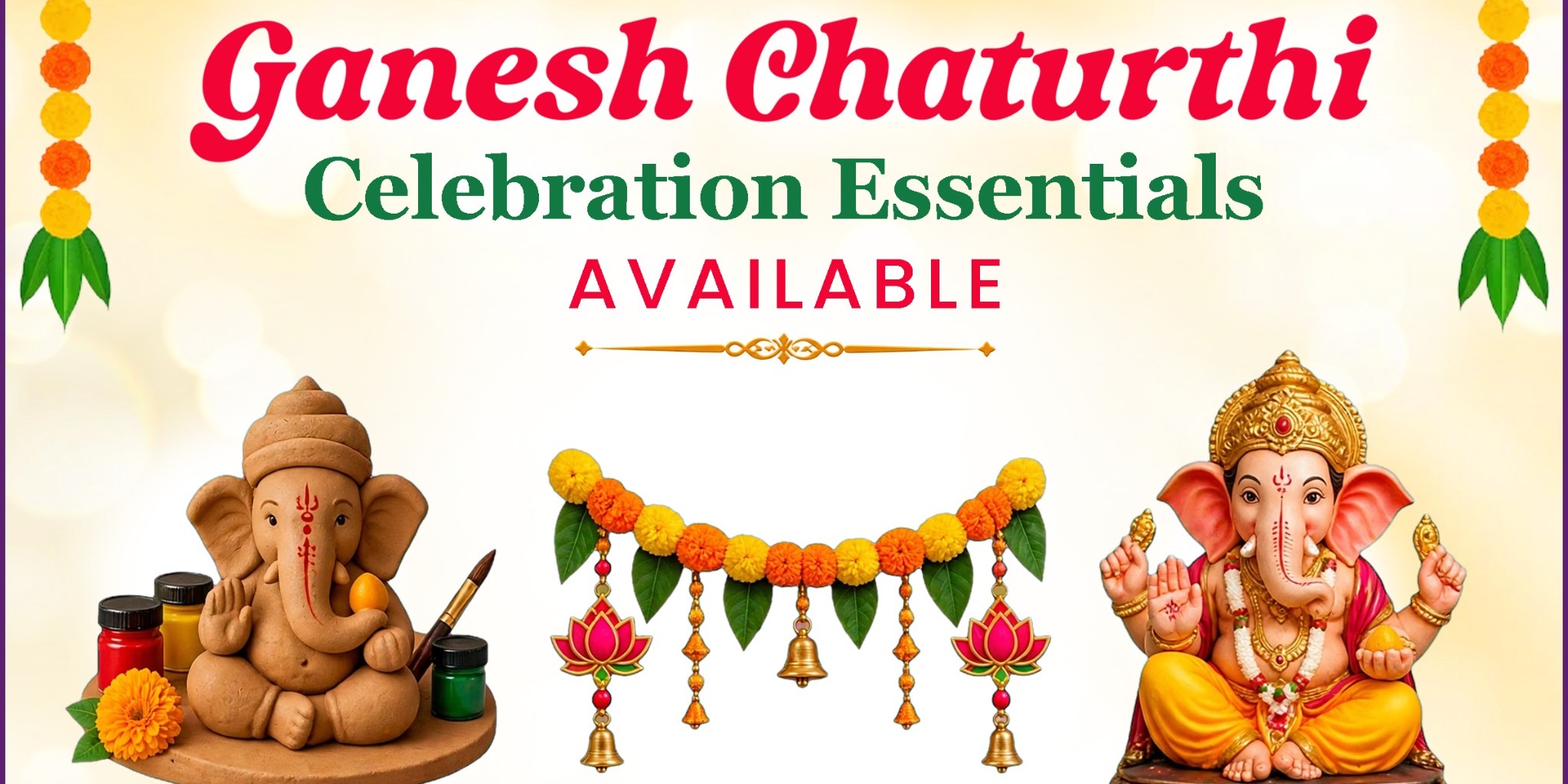 Hareli Fresh Market Ganesh Chaturthi Celebration Essentials