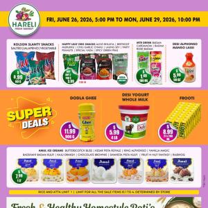 Hareli Fresh Market Super Sale – Fresh Produce & Grocery Deals Across All 4 Stores
