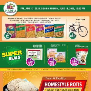 Hareli Fresh Market: Super Sale Deals on Indian Groceries, Fresh Produce & Daily Essentials