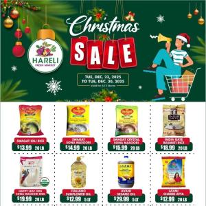 Hareli Fresh Market – Christmas Sale 2025: Holiday Grocery Deals Across All Stores