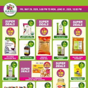 Hareli Fresh Market Super Sale Offers On Indian Groceries, Fresh Produce And Snacks