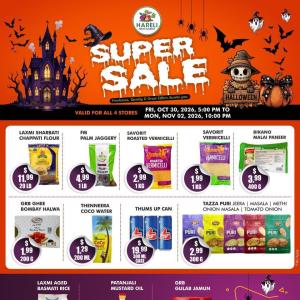 Hareli Fresh Market Super Sale: Grocery Deals Oct 30–Nov 2