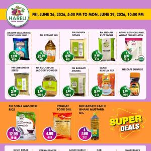 Hareli Fresh Market Super Sale – Fresh Produce & Grocery Deals Across All 4 Stores
