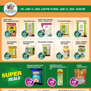 Hareli Fresh Market: Super Sale Deals on Indian Groceries, Fresh Produce & Daily Essentials
