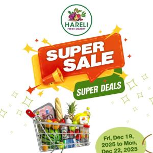 Hareli Fresh Market – Holiday Super Sale Deals