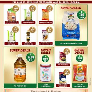 Hareli Fresh Market Varalakshmi Vratham Sale Aug 21-24