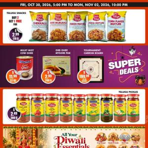 Hareli Fresh Market Super Sale: Grocery Deals Oct 30–Nov 2