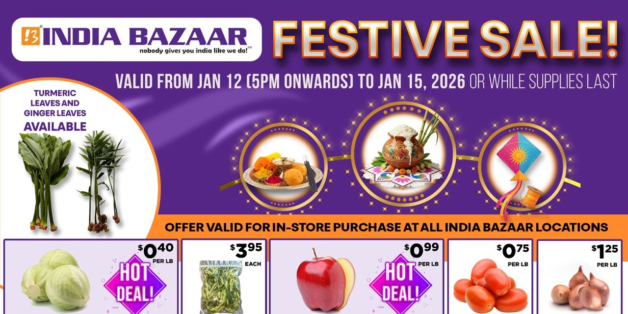 India Bazaar – Festive Sale 2026   Fresh Produce, Groceries & Festival Essentials