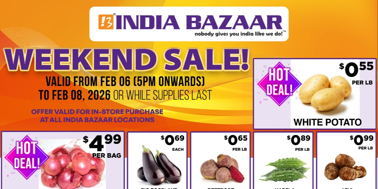 India Bazaar Weekend Sale   Best Grocery & Produce Deals