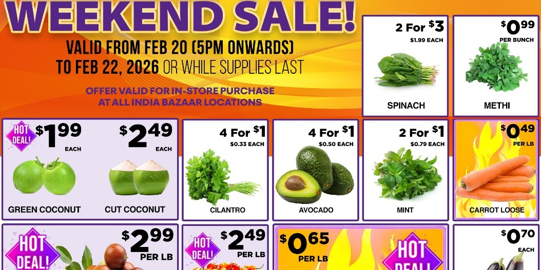 India Bazaar Weekend Sale & Bazaar Live Buzz – Real Deals, Fresh Produce & Exclusive Live Offers in Texas