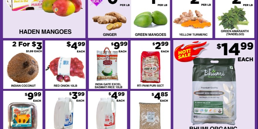 India Bazaar: Weekend Exclusive Sale – Fresh Produce, Groceries & Mega Deals in DFW (Mar 27–29, 2026)