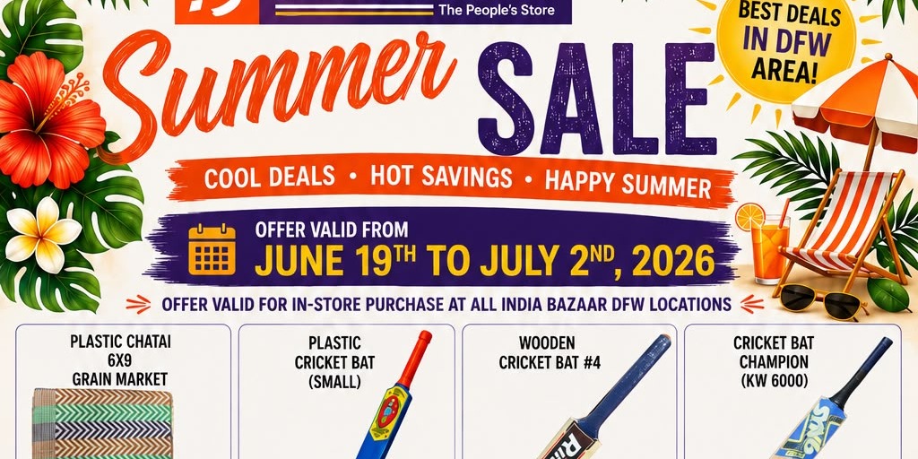 India Bazaar   Summer Sale 2026 – Best Deals in DFW