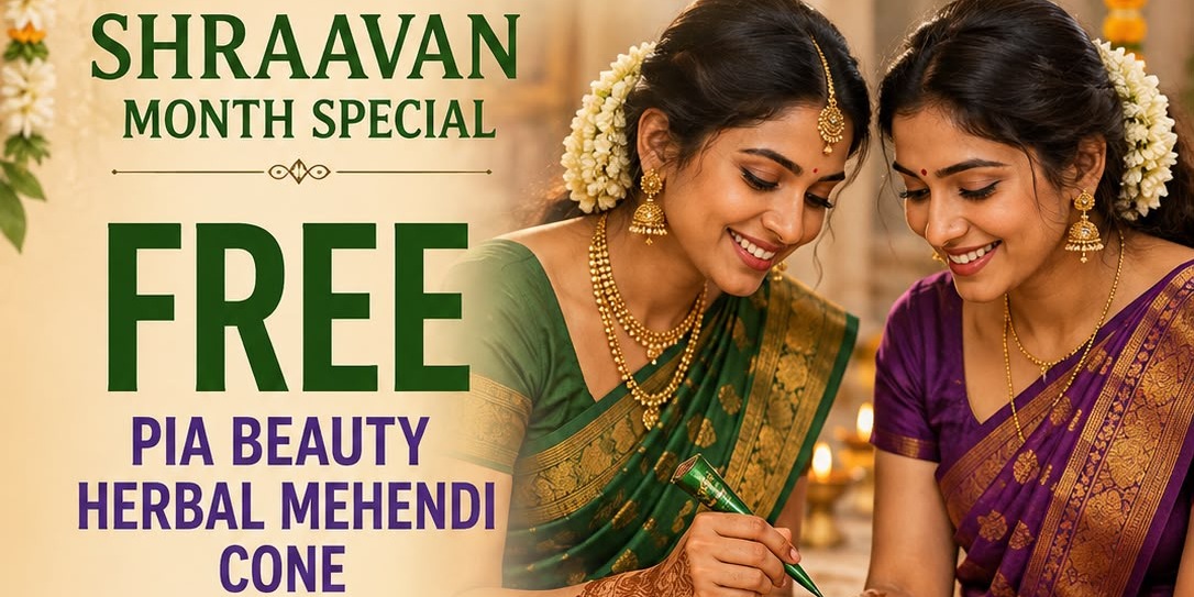 India Bazaar Free Herbal Mehendi Cone on $100+ Purchase