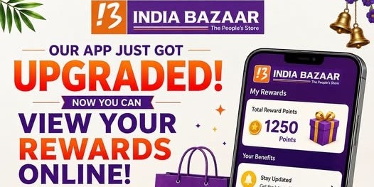 India Bazaar App Upgrade Brings Rewards, Coupons and More Savings