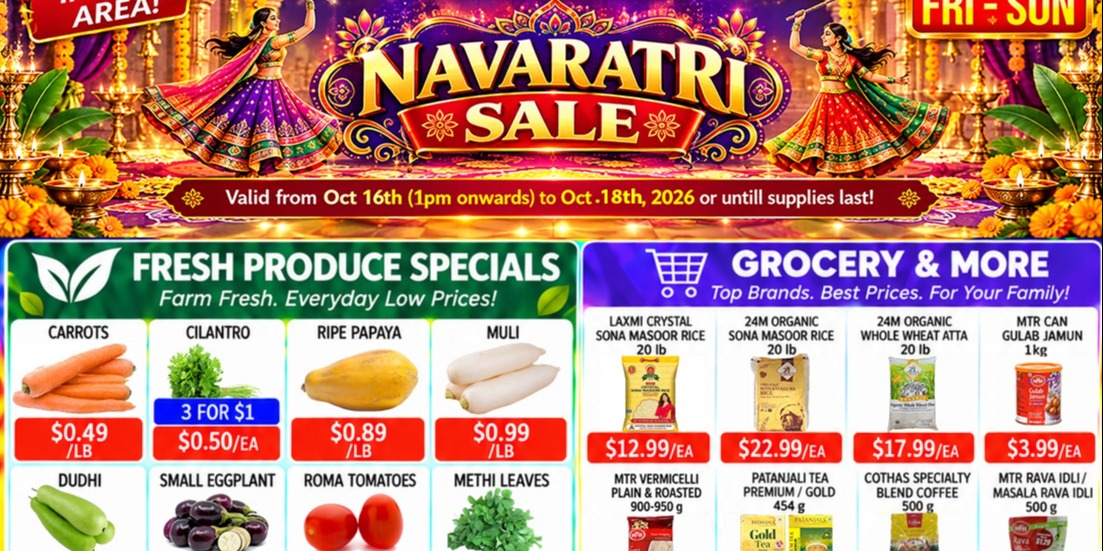 India Bazaar  3-Day Navaratri Sale in Dallas–Fort Worth