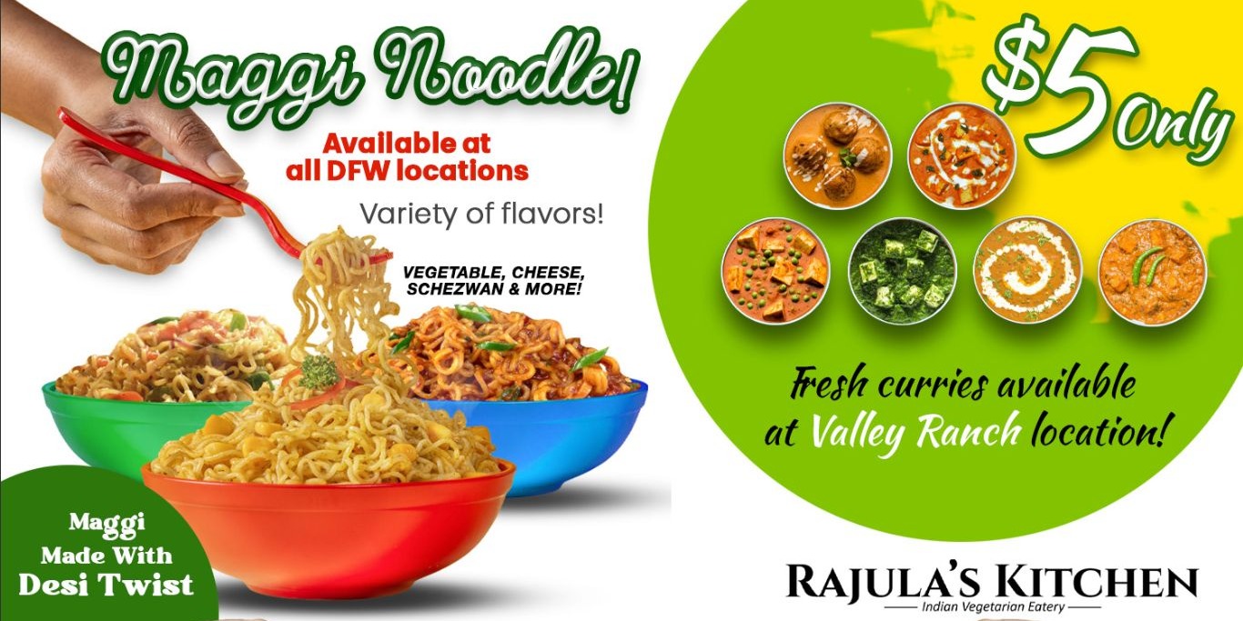 🔥 Rajula’s Kitchen Deals – Desi Maggi, $5 Curries & $0.99 Live Roti! 🔥