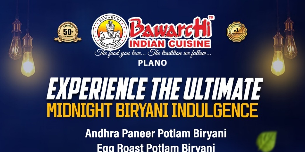 Plano’s Best Midnight Biryani at Bawarchi Indian Cuisine!