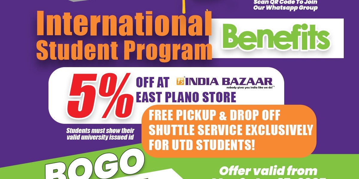 Student Deals Alert 5% Off & Free Shuttle for UTD Students at India Bazaar