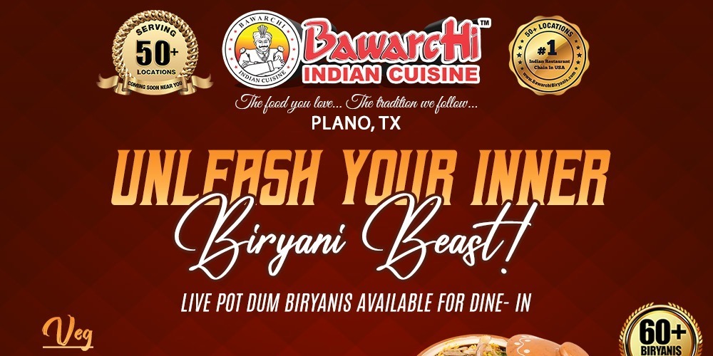 Taste the Tradition of Authentic Live Pot Dum Biryani at Bawarchi