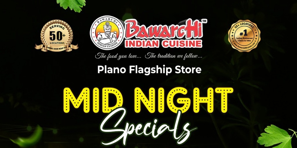 Bawarchi Plano – Midnight Specials with Potlam Biryanis & Andhra Chicken Pulavs