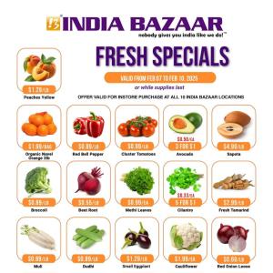 ✨ Fresh Specials at India Bazaar! ✨
