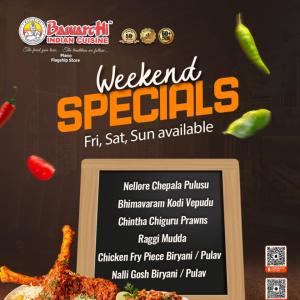 Bawarchi Plano Weekend Specials – Authentic Andhra Biryani, Pulusu & Kodi Vepudu in Plano, TX