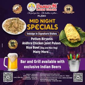 Bawarchi🌙 MIDNIGHT SPECIALS – Indulge in Late-Night Delights🌙