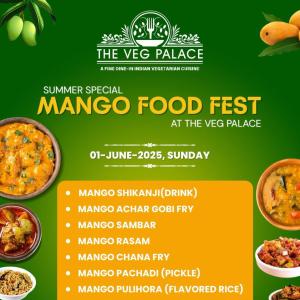 Mango Food Fest at The Veg Palace –Try 10+ Mango Dishes in McKinney, TX