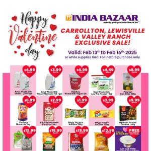 Valentine’s Day Exclusive Sale - India Bazaar