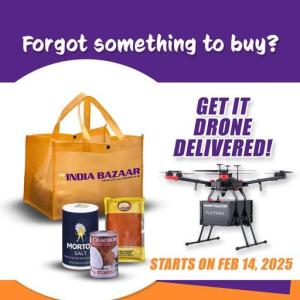 🚁 Skip the Store – Let India Bazaar Drones Deliver Your Essentials! 🚀