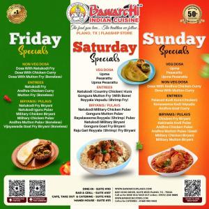 Weekend Special Delights at Bawarchi Indian Cuisine, Plano TX